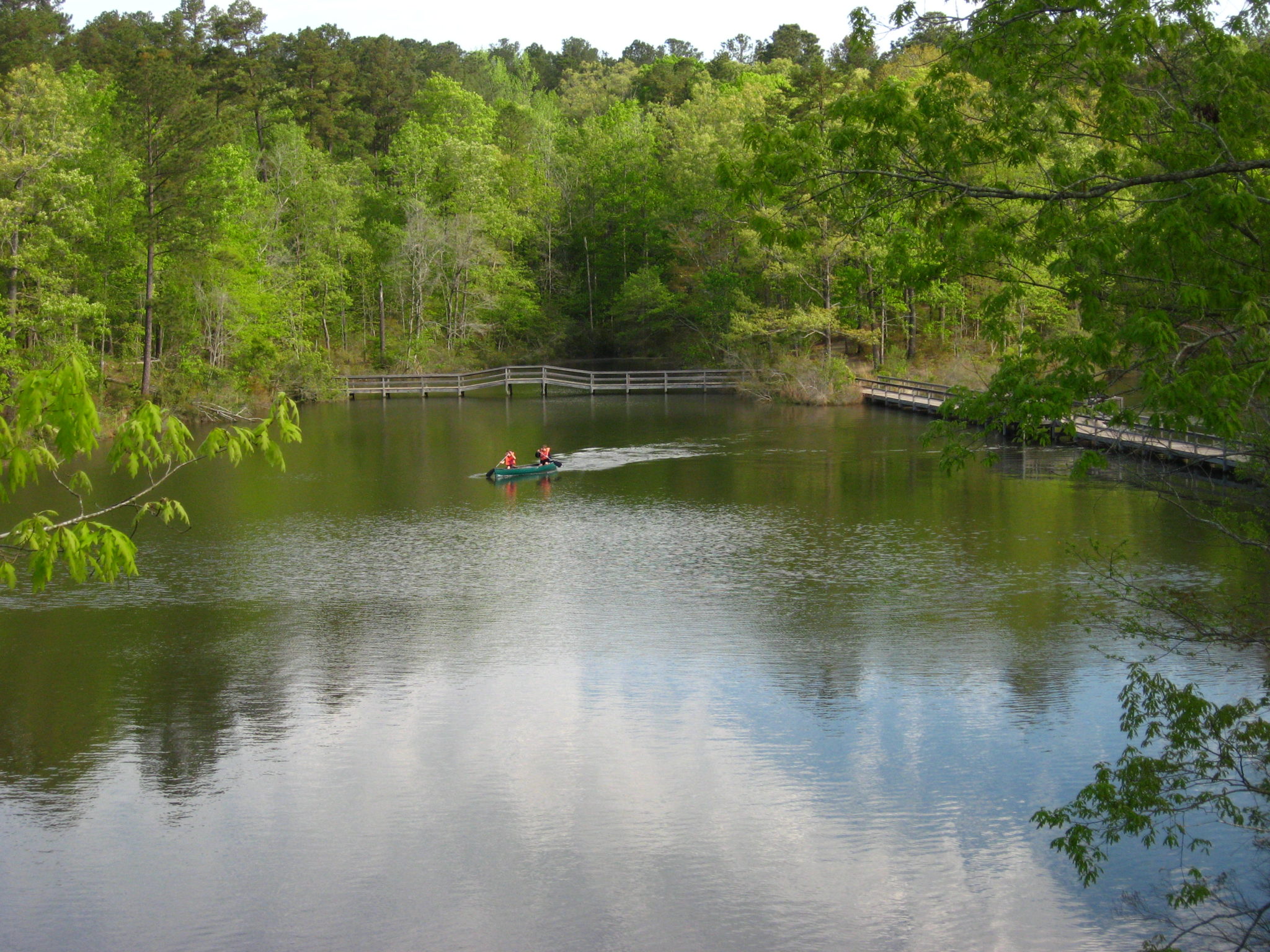 Canoe on North Lake
